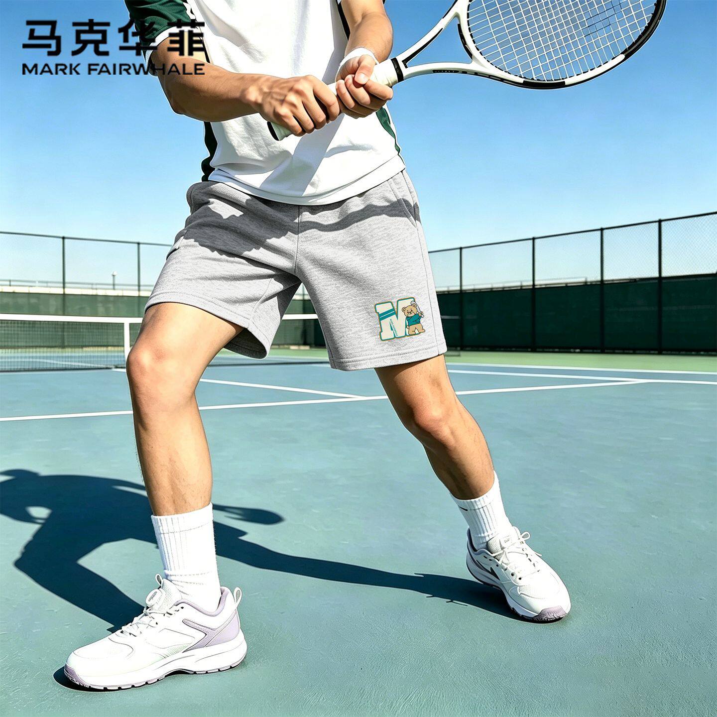 马克华菲儿童短裤男童裤子夏季2026新款男孩薄款中大童运动五分裤