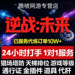 逆战未来手游代练打排位金色插件托管猎场塔防代肝刷战令等级武器