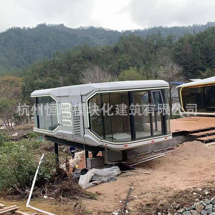 民宿太空舱移动太空舱旅馆户外景区太空舱露营酒店活动太空舱房屋