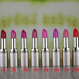 网红国货彩妆深层补湿滋润哑光唇膏丝绒雾面金管口红保湿D22