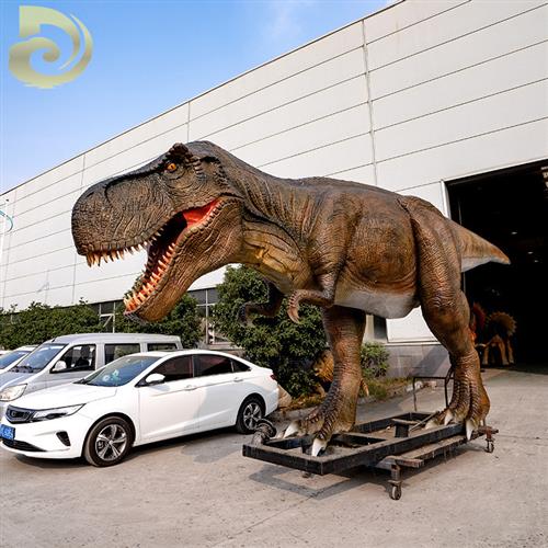 仿真霸王龙模型可动可发声大型景区游乐园互动引流拍照打卡产品