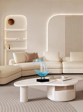 晶悦透明树脂浪花摆件雕塑客厅玄关抽象装饰艺术酒店会所大堂摆设