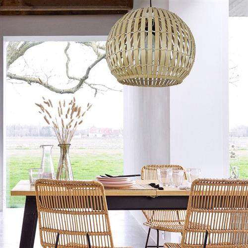 竹艺竹编吊灯中式简约田园餐厅饭店民宿卧室阳台日式火锅店灯笼