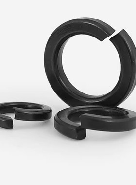 速发84开口弹垫黑色加宽弹簧M圈弹性垫片M4M5M6M0M10M12垫14M16