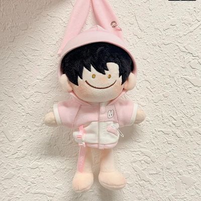 新款10cm20cm动物锤锤体卫衣娃衣男友套装棉花娃娃男女娃玩偶换装