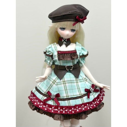 azone/ob22/ob24/齐刘海/米甜四代娃衣特六 薄巧甜莓裙子衣服可穿