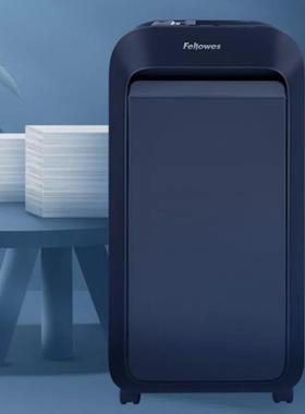 LX黑色米粒切碎纸机办公室长时间废纸文件粉碎机高保密