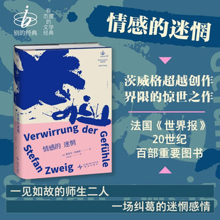 情感的迷惘 茨威格超越创作界限的惊世之作 法国《世界报》20世纪百部重要图书 德文直译 别的经典系列 经典文学