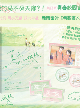 夏天无从抵赖 小说 关抒耳 元气美少女于真意×她的大狗狗陈觉非 新增番外青梅害人实录 校园言情畅销实体书青春文学