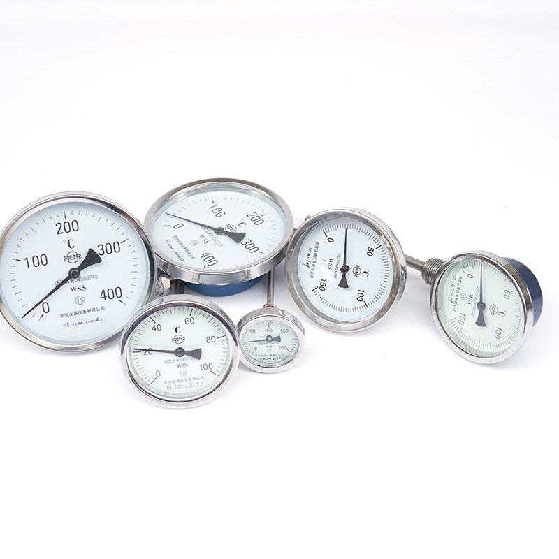 厂家直供双金属温度计wss401/411/501轴向万向径向型热套式不锈钢,五金/工具,双金属温度计,淘宝优惠券,粉丝福利购,淘宝优惠卷