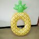 厂家现货充气成人菠萝泳圈戏水PVC凤梨水泡便携式 救生圈游泳圈