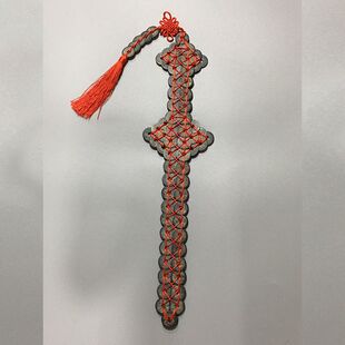 古玩古董杂件 做旧仿古编制四号铜钱箭五帝铜钱宝剑地摊摆件