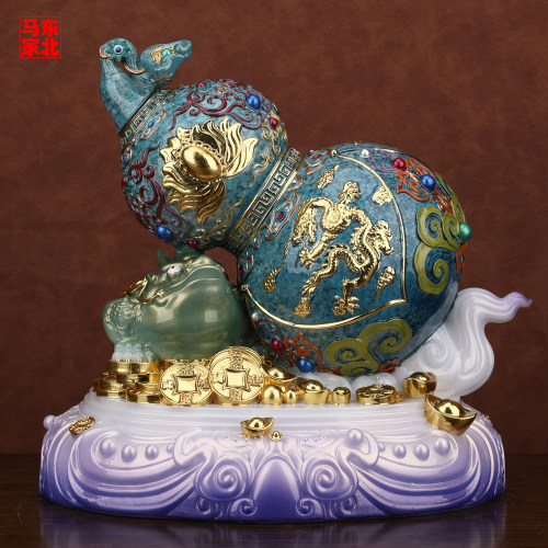 风水葫芦七宝紫金福禄汉白重体