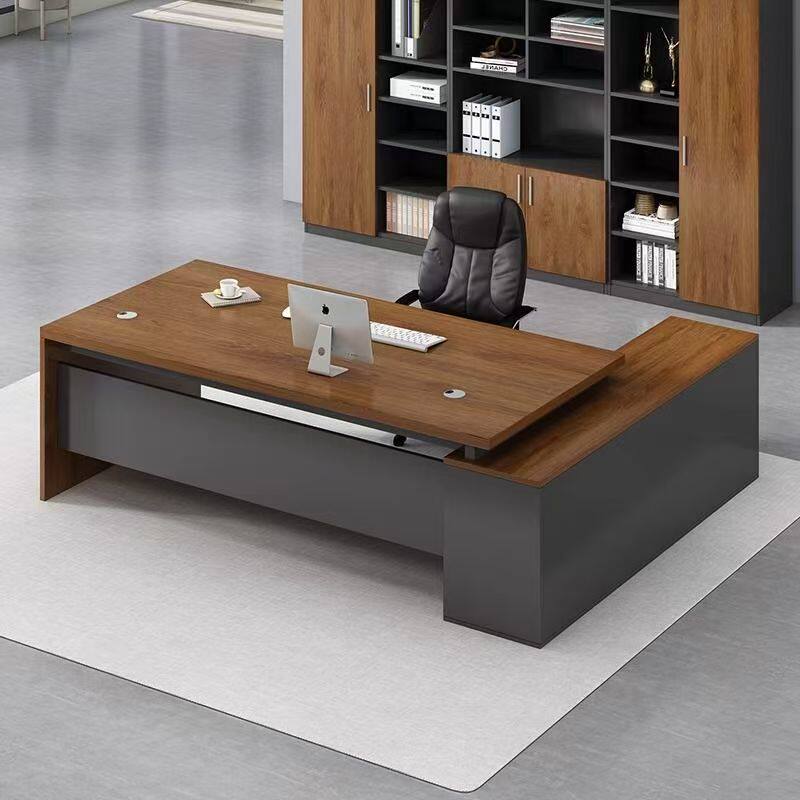 办公桌老板桌闲鱼二手家具旧货市场入口办公室家具单人桌子大班台