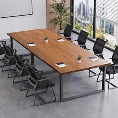 会议桌闲鱼二手家具旧货市场长条大桌子办公室桌椅组合长方形小型