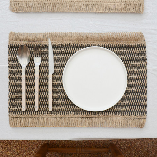 oakliving手工编织餐垫隔热垫家用餐桌垫子防滑桌垫子装饰摆件