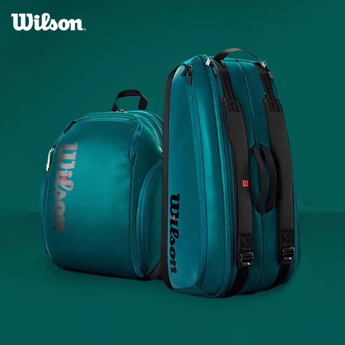 Wilson威尔胜网球包blade V9大容量网球拍包单双肩多功能网球背包