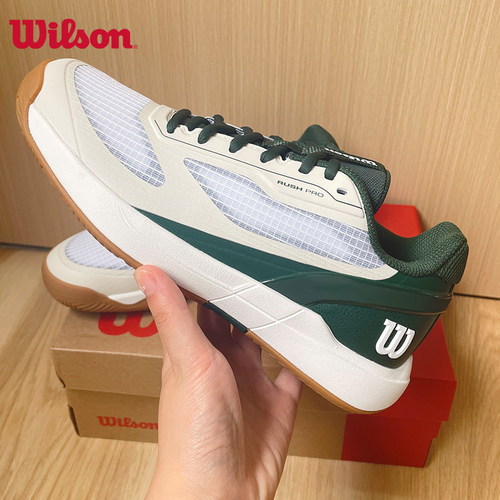 Wilson威尔胜26新款儿童网球鞋青少年男童女童专业网球鞋RUSH PRO