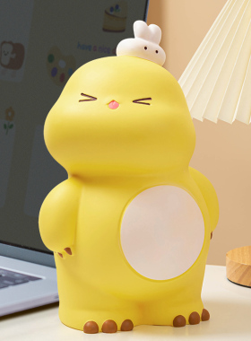 速发小爱电书桌小摆件儿童孩房间龙脑桌面可奶情绪治愈系装饰品