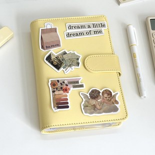 速发现钱存钱本记账本存钱袋夹钱册存金夹存钱分类袋存放袋装本子