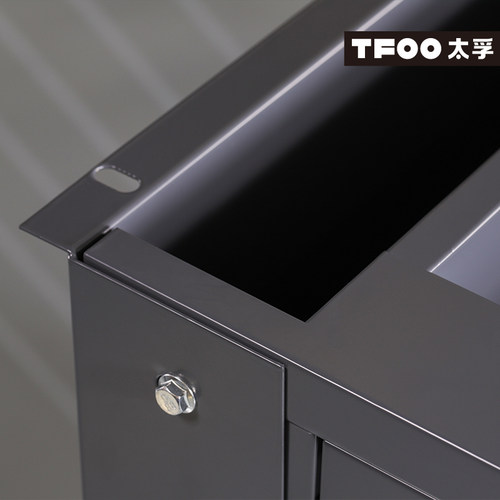 速发太孚 防静电重型钳工工作台 带锁横三抽屉车间流水线耐磨工位