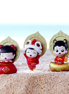 速发三亚文创摆件妙小善个性可爱人物纪念自用送好礼