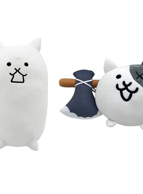 跨境新品The Battle Cats游戏周边公仔喵星人大战毛绒玩具玩偶