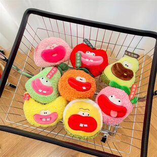 八寸搞笑丑萌水果可爱玩偶抓机娃娃婚礼婚庆抛洒公仔便宜厂家