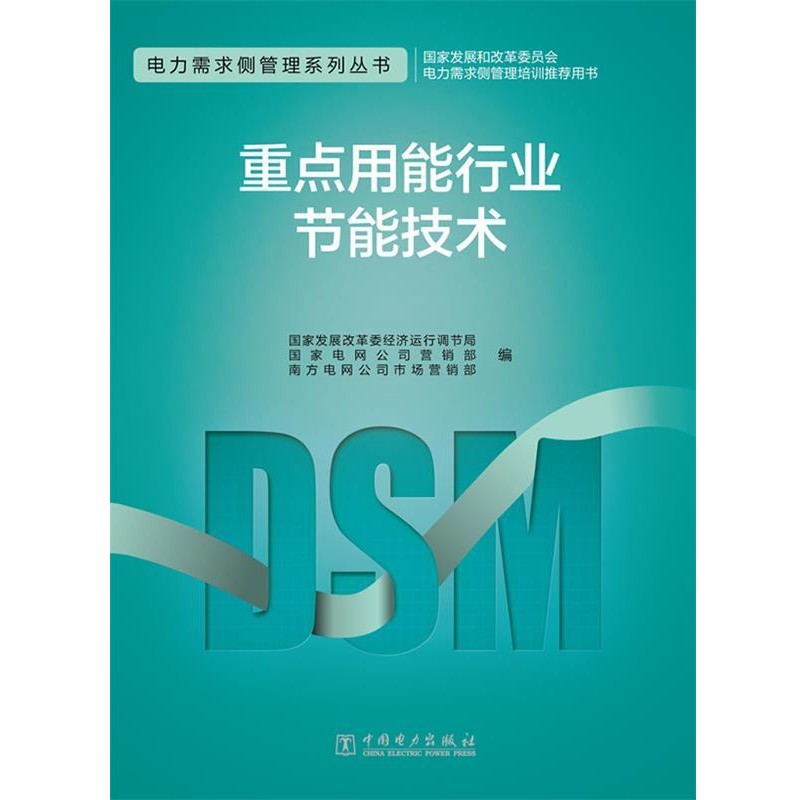 国家发展改革委经济运行调节局,国家电网公司营销部,南电力需求侧管理系列丛书 重点用能行业节能技术（正版旧书包邮）中国电力出