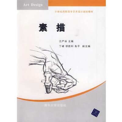 江严冰 主编素描（正版旧书包邮）清华大学出版社9787302211846