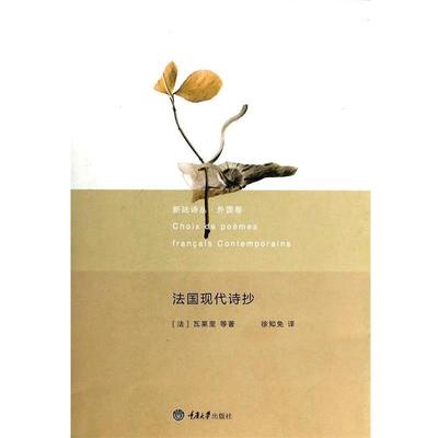 [法]瓦莱里等,徐知免新陆诗丛 外国卷：法国现代诗抄（正版旧书包邮）重庆大学出版社9787562472599