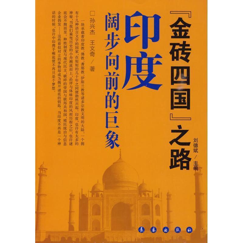 孙文杰,王文奇 著《金砖四国》之路：印度 阔步向前的巨象（正版旧书包邮）长春出版社9787544510509