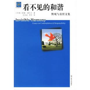 (印度)雷蒙·潘尼卡 著,王志成,思竹 译看不见的和谐:默观与责任文集(正版旧书包邮)宗教文化出版社9787801236920