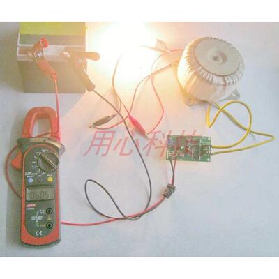 全桥50HZ桥式12V逆变器驱动板直接驱动单绕组变压器12V升压220V