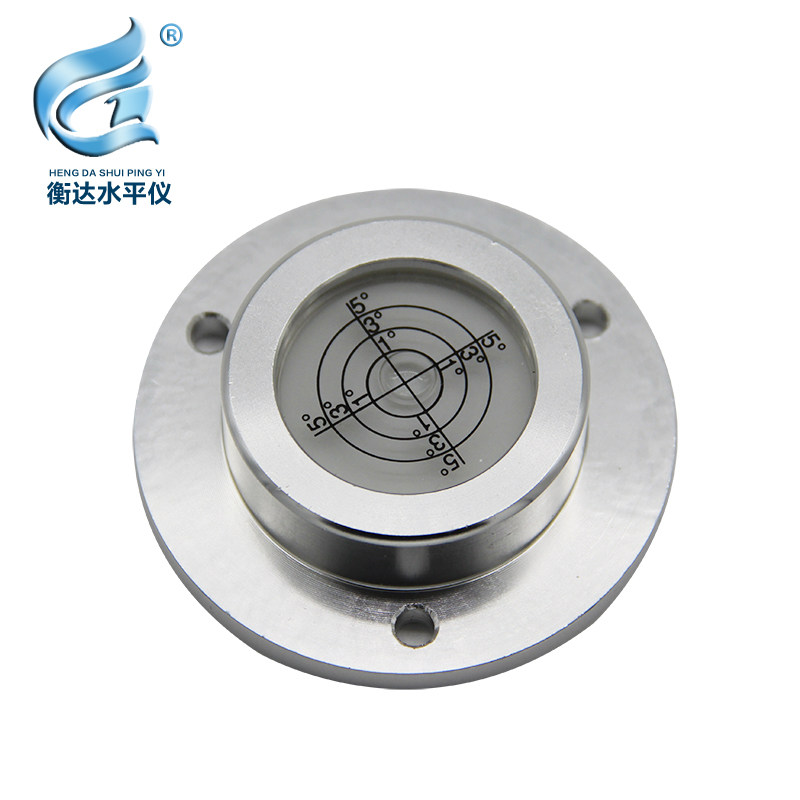 金属法兰万向水平气泡6017水平仪迷你小型水准泡吊车水准器水准仪