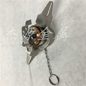 不锈钢304 羊角快速焊接头堵头槽罐车羊角头专用焊应用液氮液氧