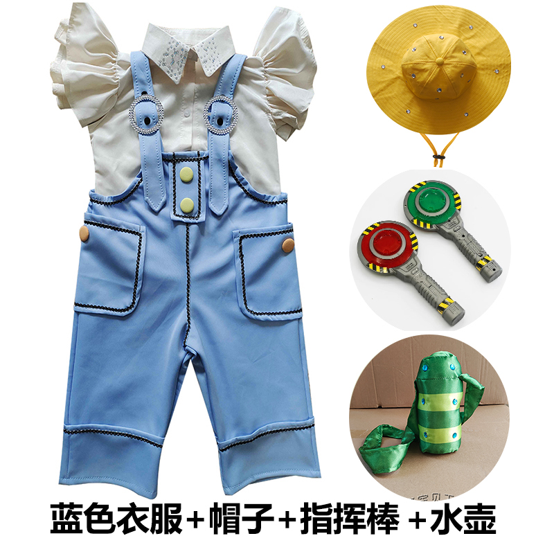 新品第十二届小荷风采我们都会过马路舞蹈服儿童红绿灯幼儿园演出