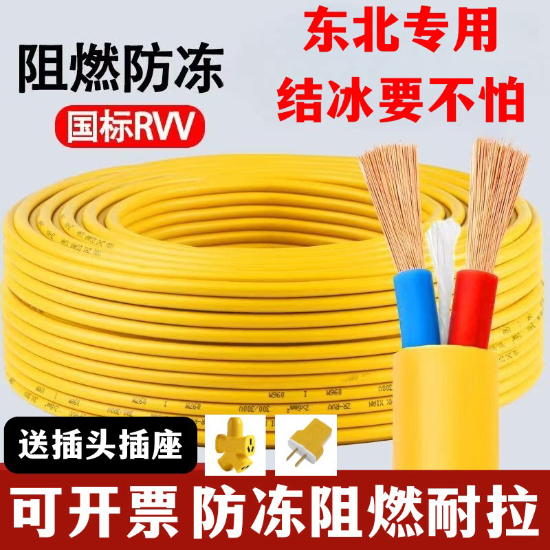 国标RVV牛筋护套电动车充电线