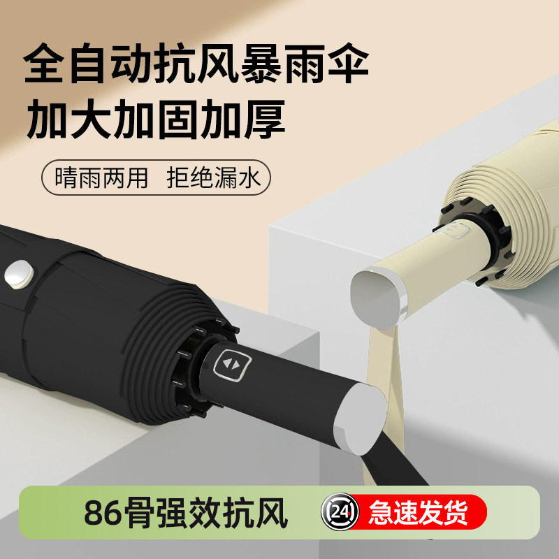 雨伞女晴雨两用加厚加固便携结实防风遮阳伞女生高颜值防紫外线伞,居家日用,伞,淘宝优惠券,粉丝福利购,淘宝优惠卷