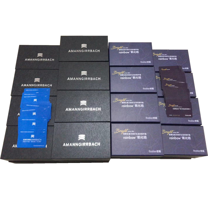 二氧化锆全瓷贴面义齿种植包装盒