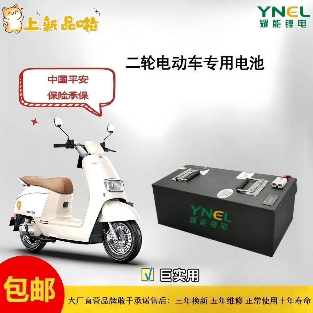 新国标九号锂电池72V80二轮电动车专用锂电池外卖九号电摩专用