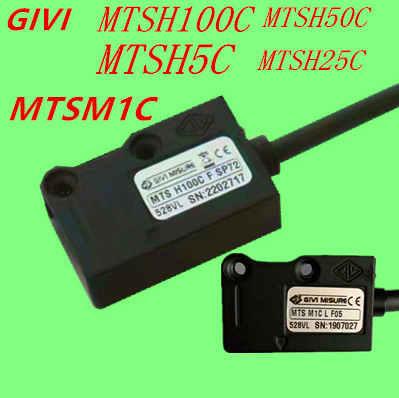 GIVI磁栅尺MTSM1C读头MTSH5C/MTSH100C磁头MTSM10C/MP500磁条磁尺