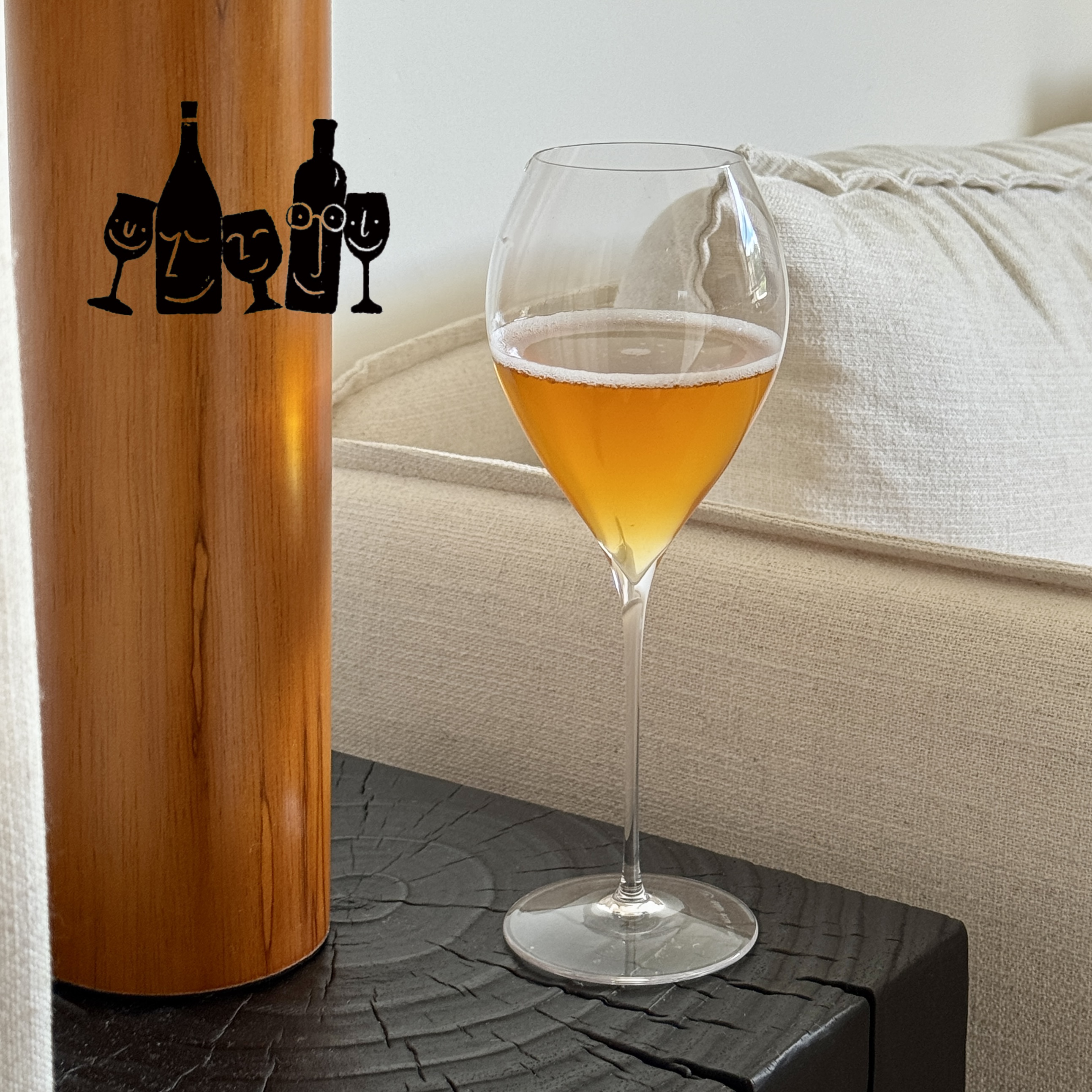 微笑醉伴花苞型香槟杯葡萄酒杯水晶手工高颜值高脚杯礼物酒具礼盒