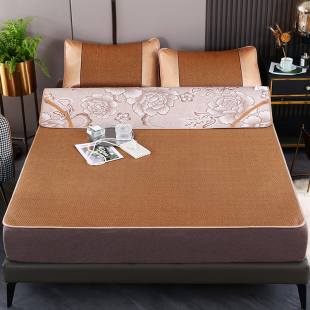 藤席凉席夏天2026新款软席子冰丝草夏季双面单人学生宿舍家用竹席