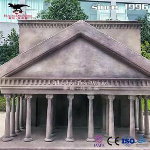 廠家定制玻璃鋼微縮景觀模型世界各地著名景觀建筑物模型來圖定制