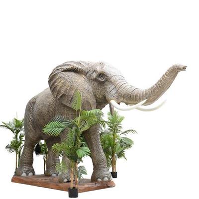 仿真大象软硅胶表皮模拟吼叫扇耳朵抬鼻子公园景区高仿真动物