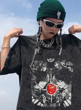 Death Note short sleeves KiyomiTakada死亡笔记高田清美短袖T恤