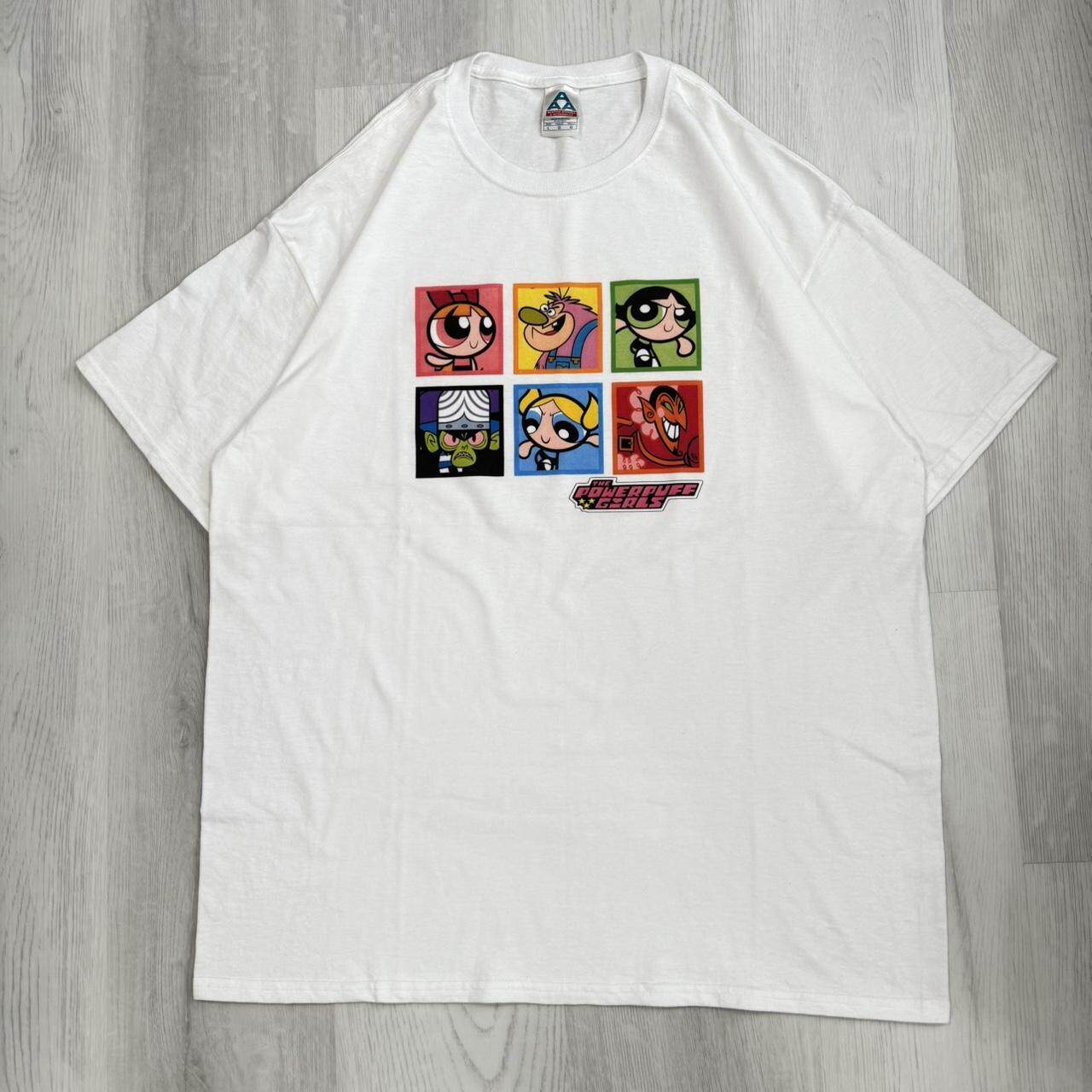 WHO CARE复古大百科the powerpuff girls 飞天小女警简约短袖T恤