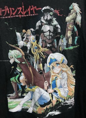 Goblin Slayer Priestess anime short sleeves哥布林杀手短袖T恤