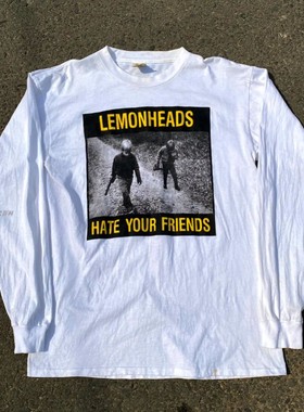 lemonheads Evan Dando Long Sleeve柠檬头乐队休闲美式潮长袖T恤